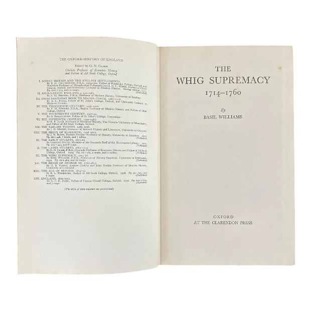 The Whig Supremacy