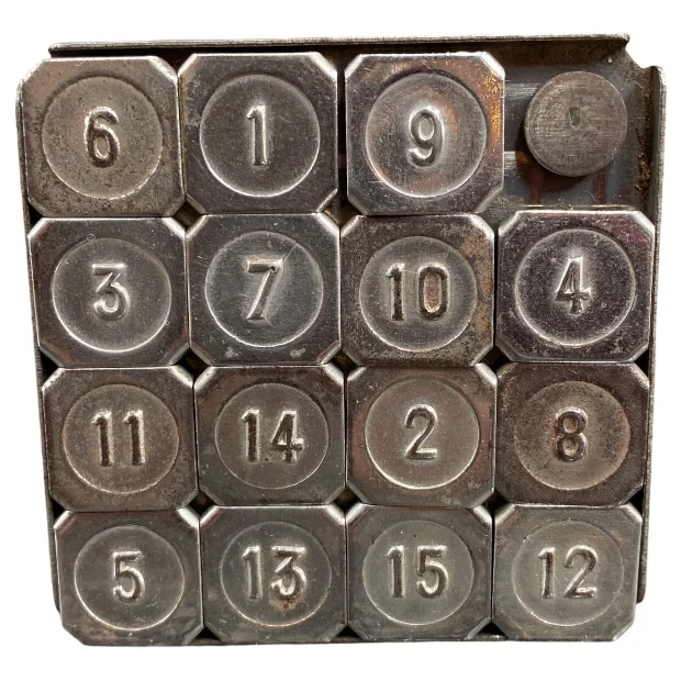 Magic Square sliding number puzzle
