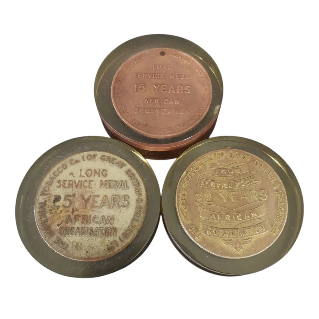 Imperial Tobacco African Organisation Long Service Medals (15, 25 & 32 Years)