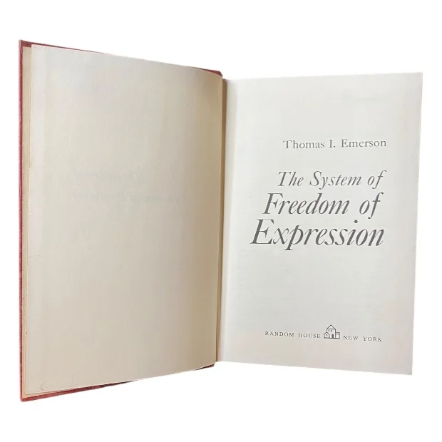 The System of Freedom of Expression