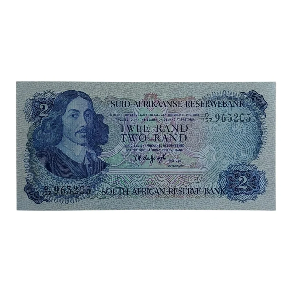 Republic of South Africa - 1976 Twee Rand/Two Rand Banknote (P#117)