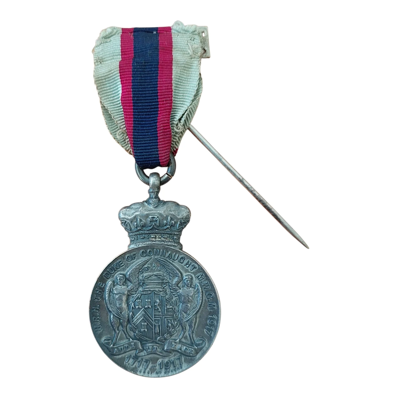 Duke of Connaught Masonic Commemorative Medal 1717-1917 1