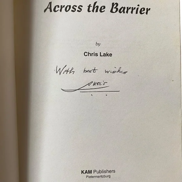 Across the Barrier