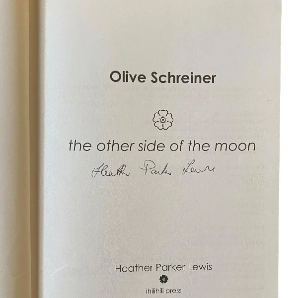 Olive Schreiner: The Other Side of the Moon