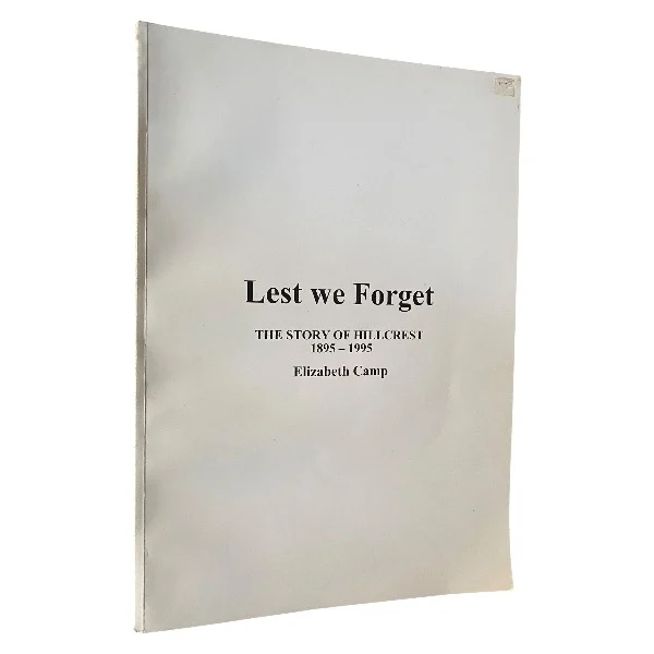 Lest We Forget
