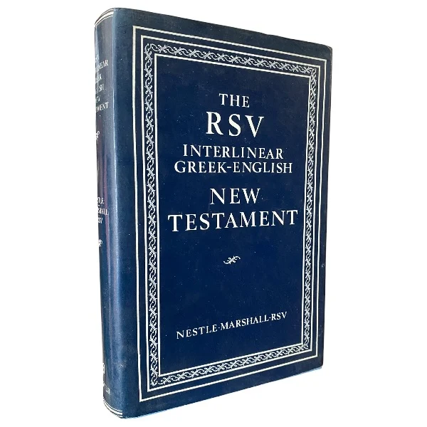 The RSV Interlinear Greek-English New Testament