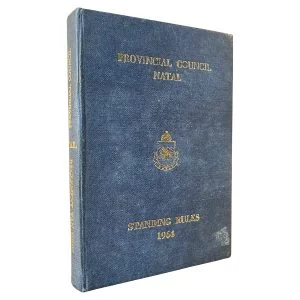 Provincial Council Natal Standing Rules