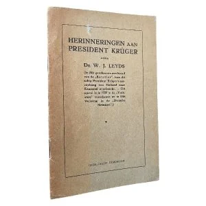Herinneringen aan President Krüger