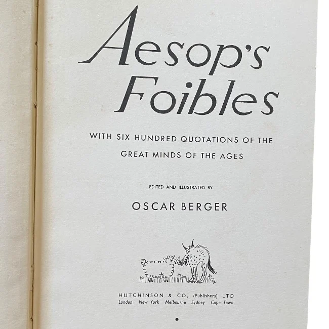 Aesop's Foibles