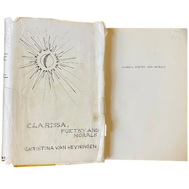 Clarissa, Poetry and Morals