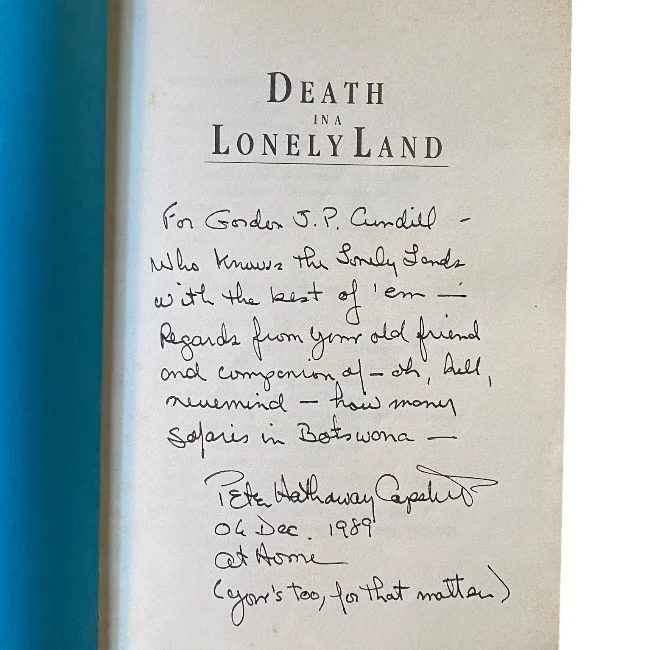 Death in a Lonely Land