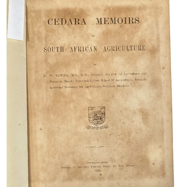 Cedara Memoirs