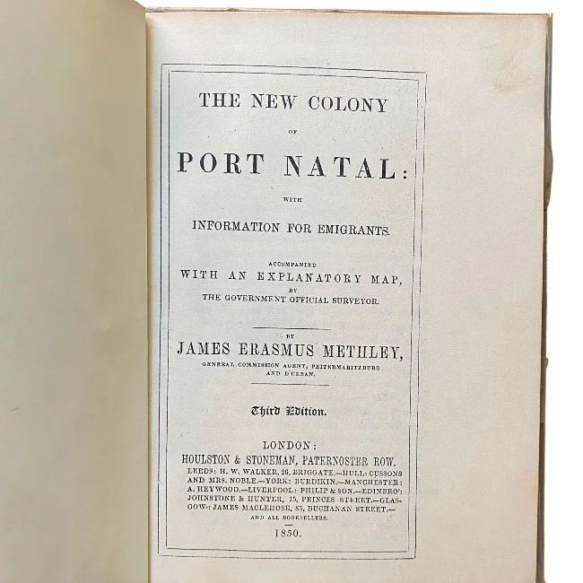 The New Colony of Port Natal