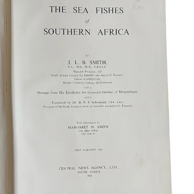 Sea Fishes of Southern Africa 1949