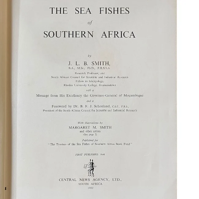 The Sea Fishes of Southern Africa 53 DJ