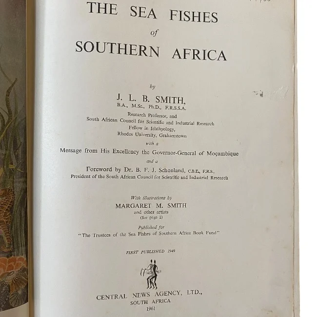 The Sea Fishes of Southern Africa