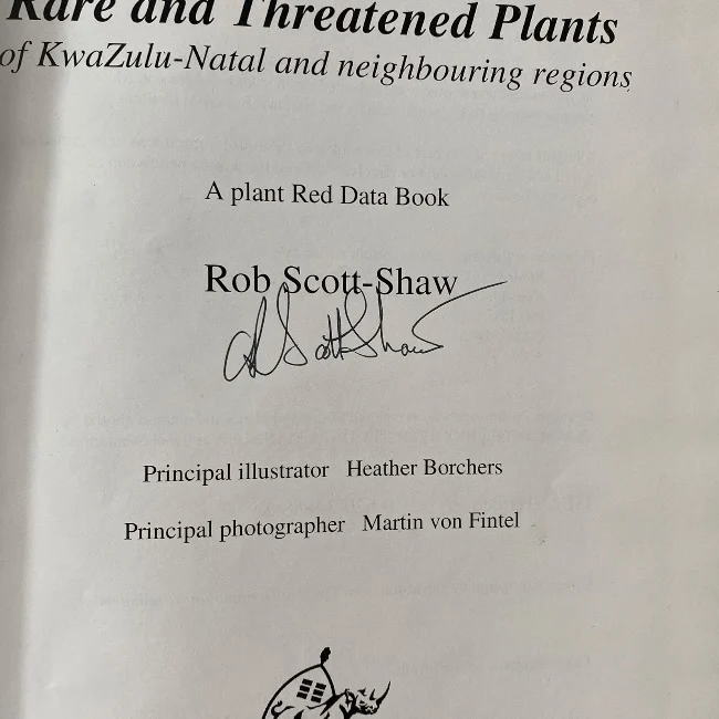 Rare and Threatened Plants of KwaZulu-Natal