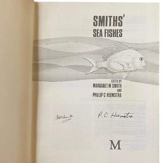 Smiths Sea Fishes Signed
