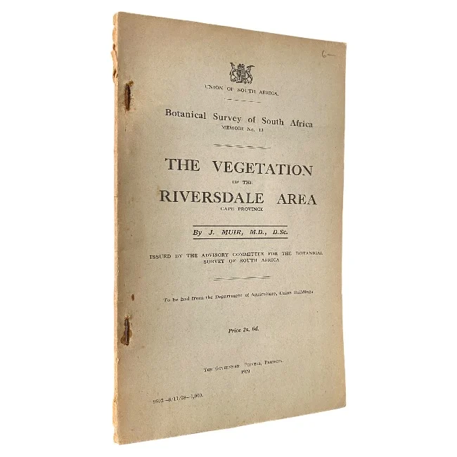 The Vegetation of the Riversdale Area