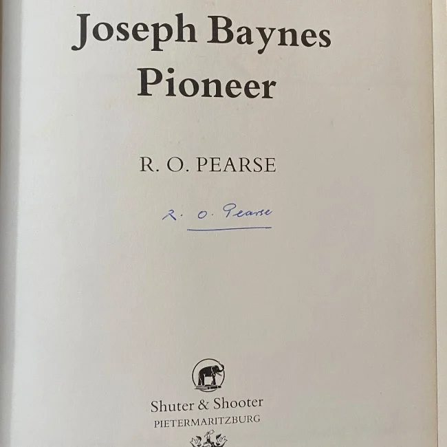 Joseph Baynes: Pioneer