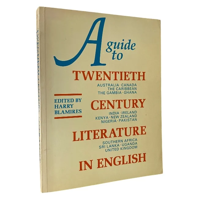 A Guide to Twentieth Century Literature in English