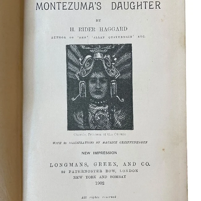 Montezuma's Daughter