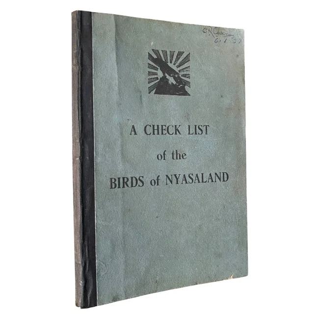 A Check List of the Birds of Nyasaland