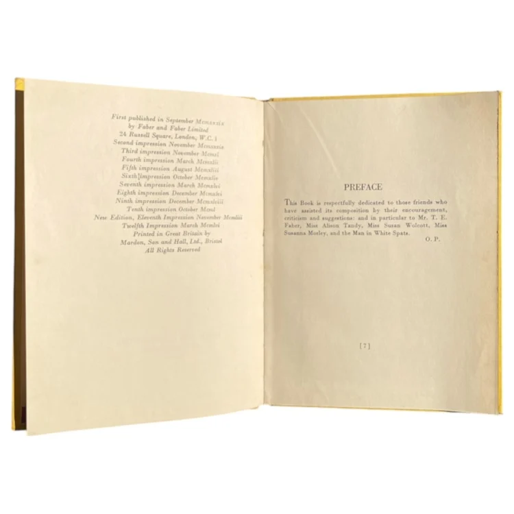 Old Possum's Book of Practical Cats