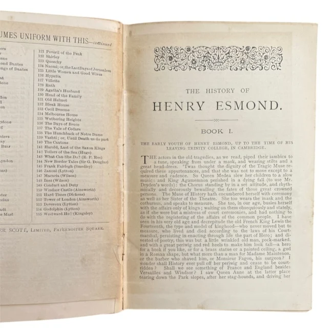 The History of Henry Esmond