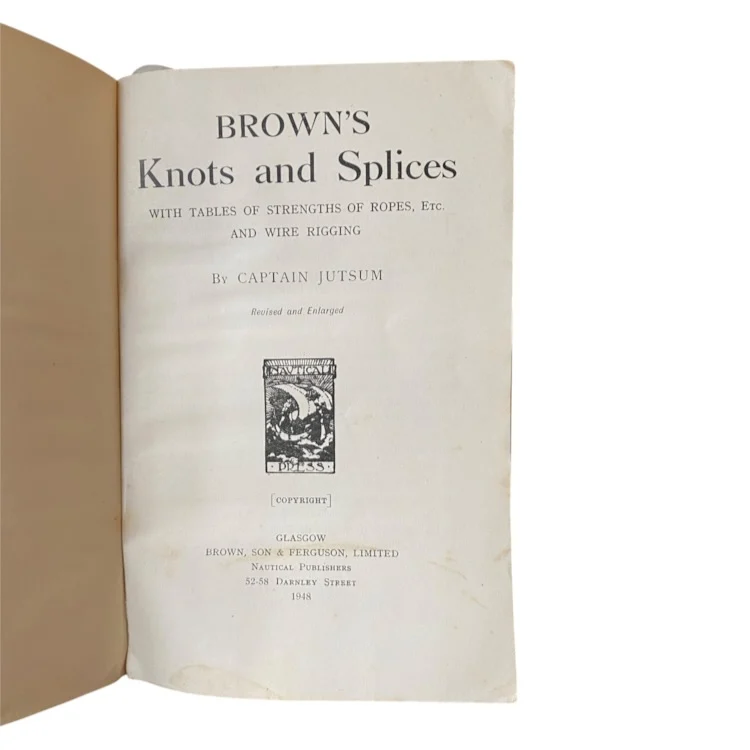 Brown’s Knots and Splices