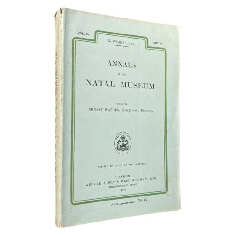 Annals of the Natal Museum