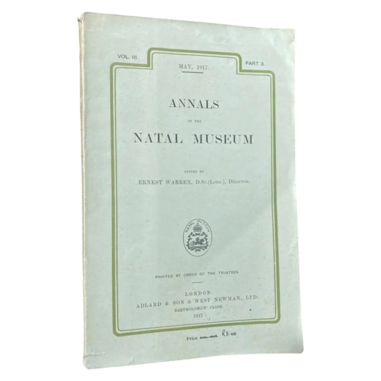 Annals of the Natal Museum