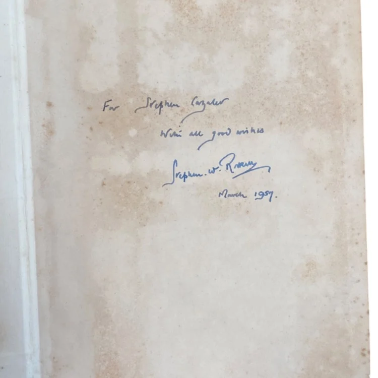 The War at Sea 1939-1945 by Captain S. W. Roskill – Complete 3 Volumes in 4 (Vols I & II Inscribed and Signed) - Image 5