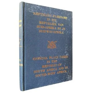 Official Place Names in the Republic of South Africa