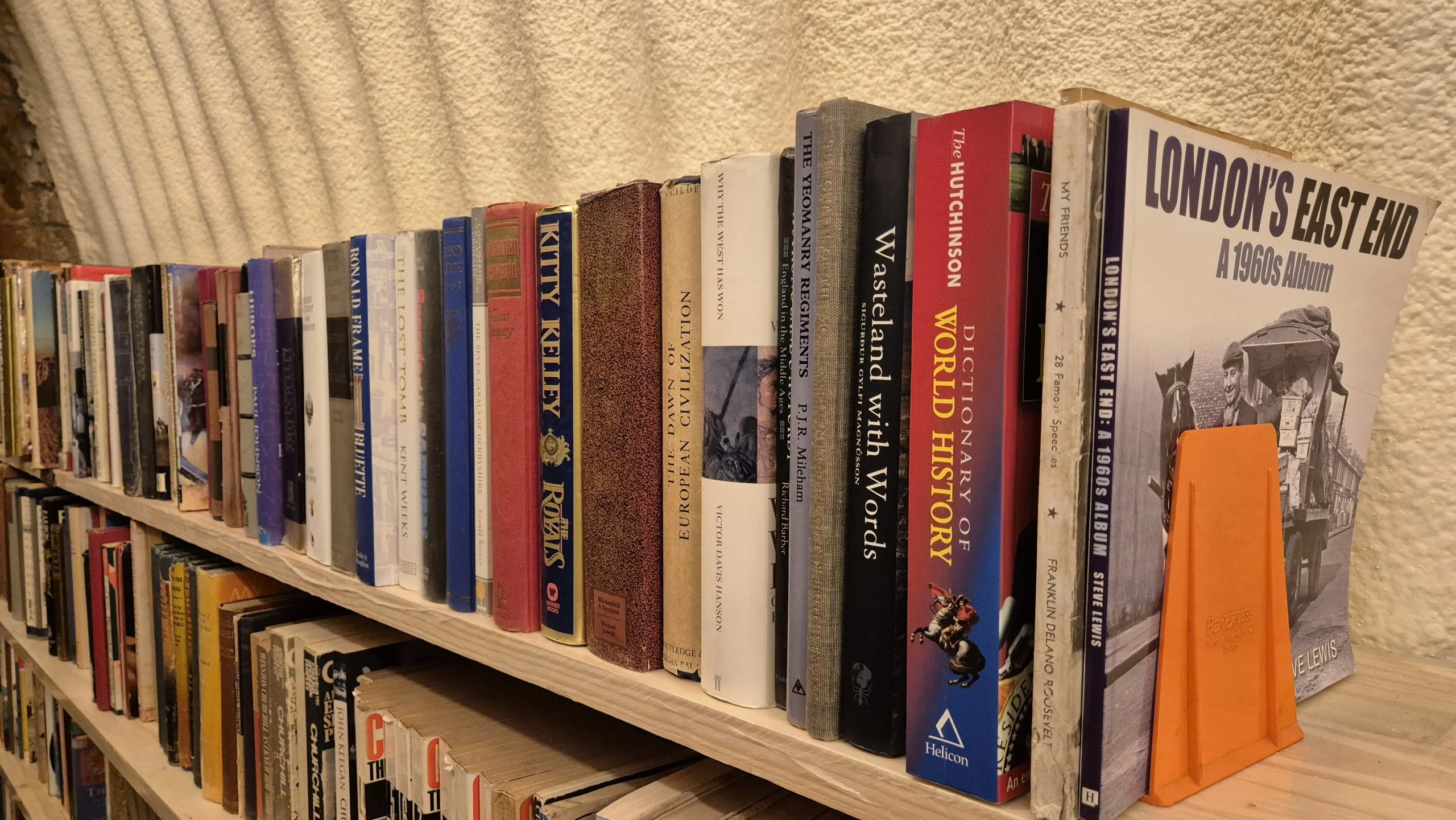 Where can I sell rare books in South Africa? Books being assessed at the counter of Midlands Books in Howick, KZN.