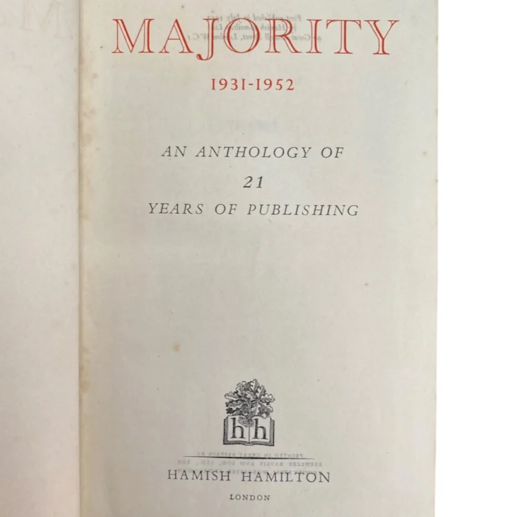 Majority 1931-1952