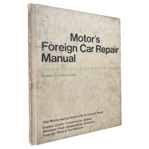 Foreign Car Repair Manual