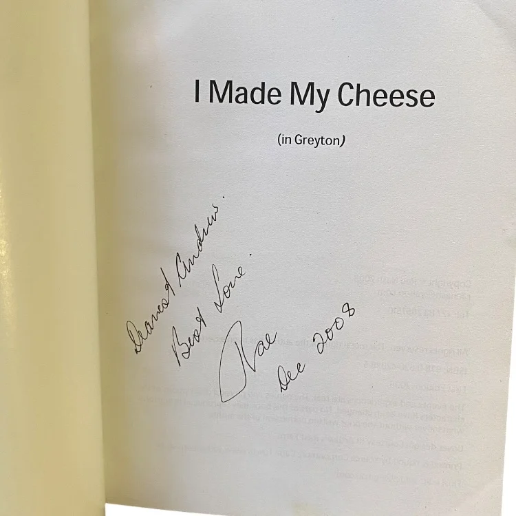 I Made my Cheese (In Greyton)