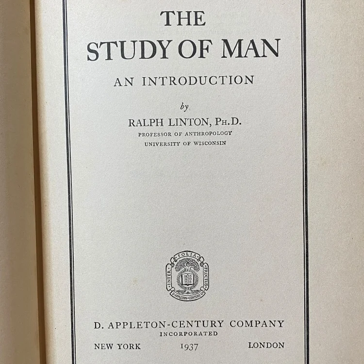 The Study of Man