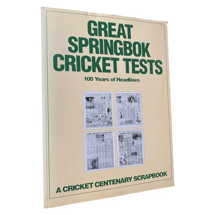 Great Springbok Cricket Tests