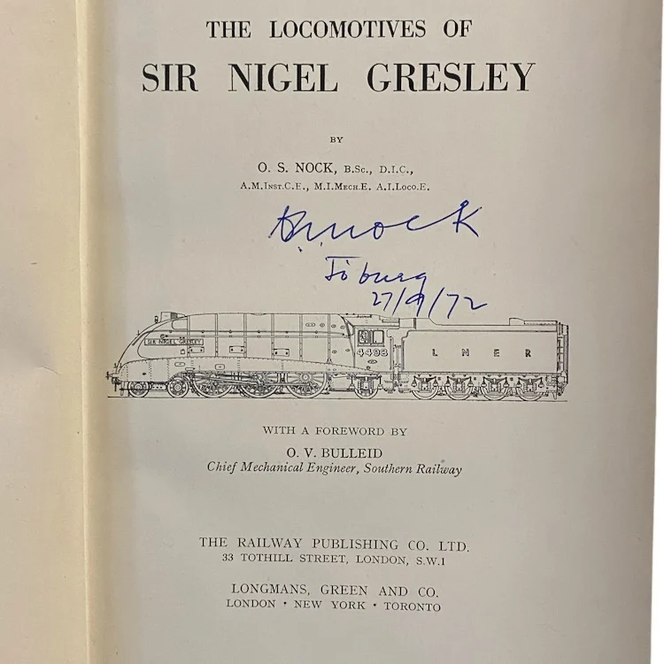 The Locomotives of Sir Nigel Gresley